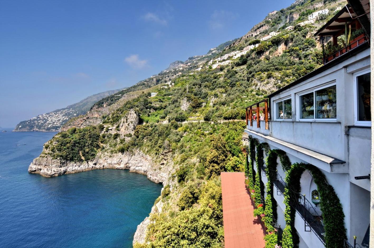 Albergo La Conca Azzurra Conca dei Marini Exterior photo